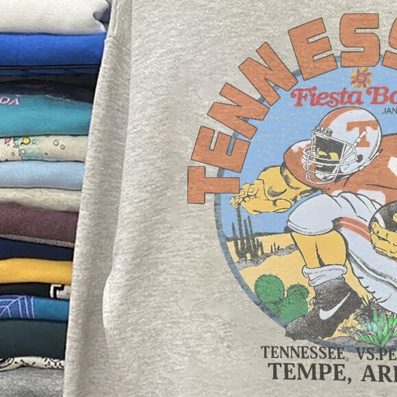 Vintage 90s Tennessee Volunteers Football Sweatshirts football mens womens Shirt - Picture 3 of 5